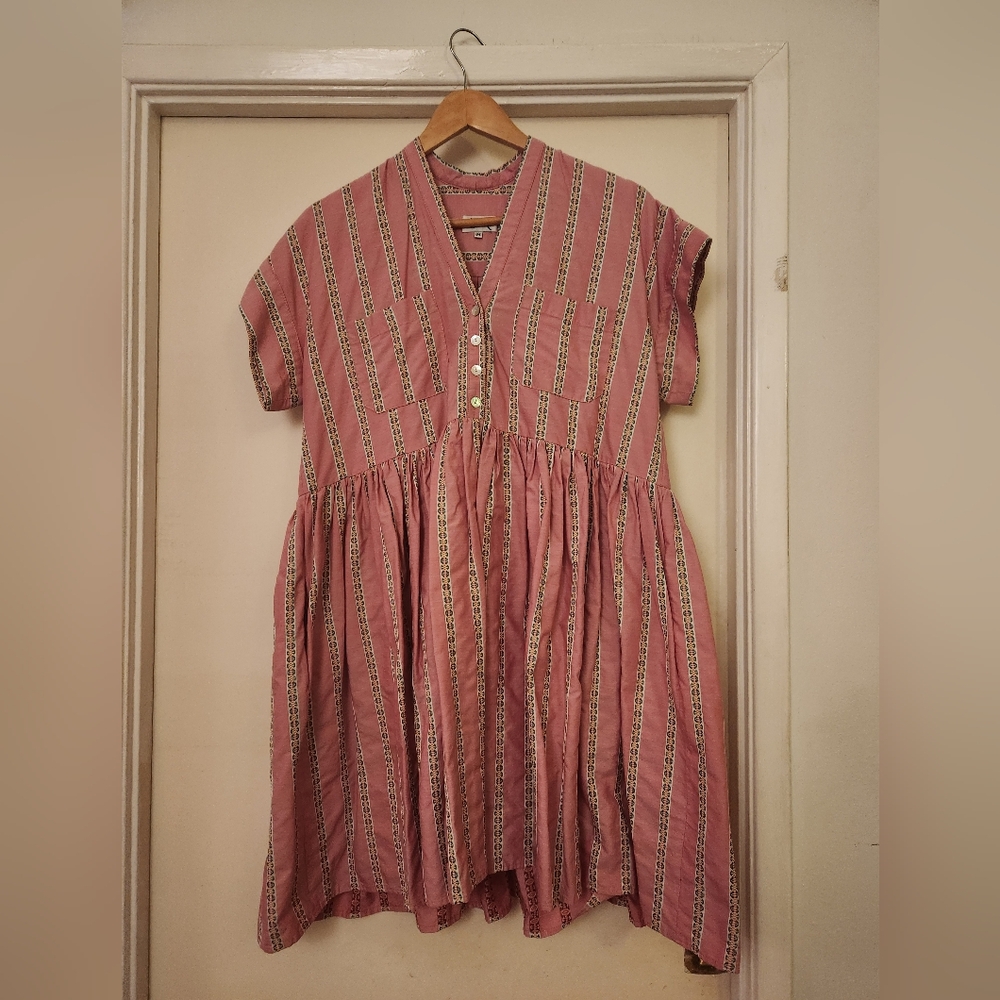 Heinui Pink Noe Ribbon Dress